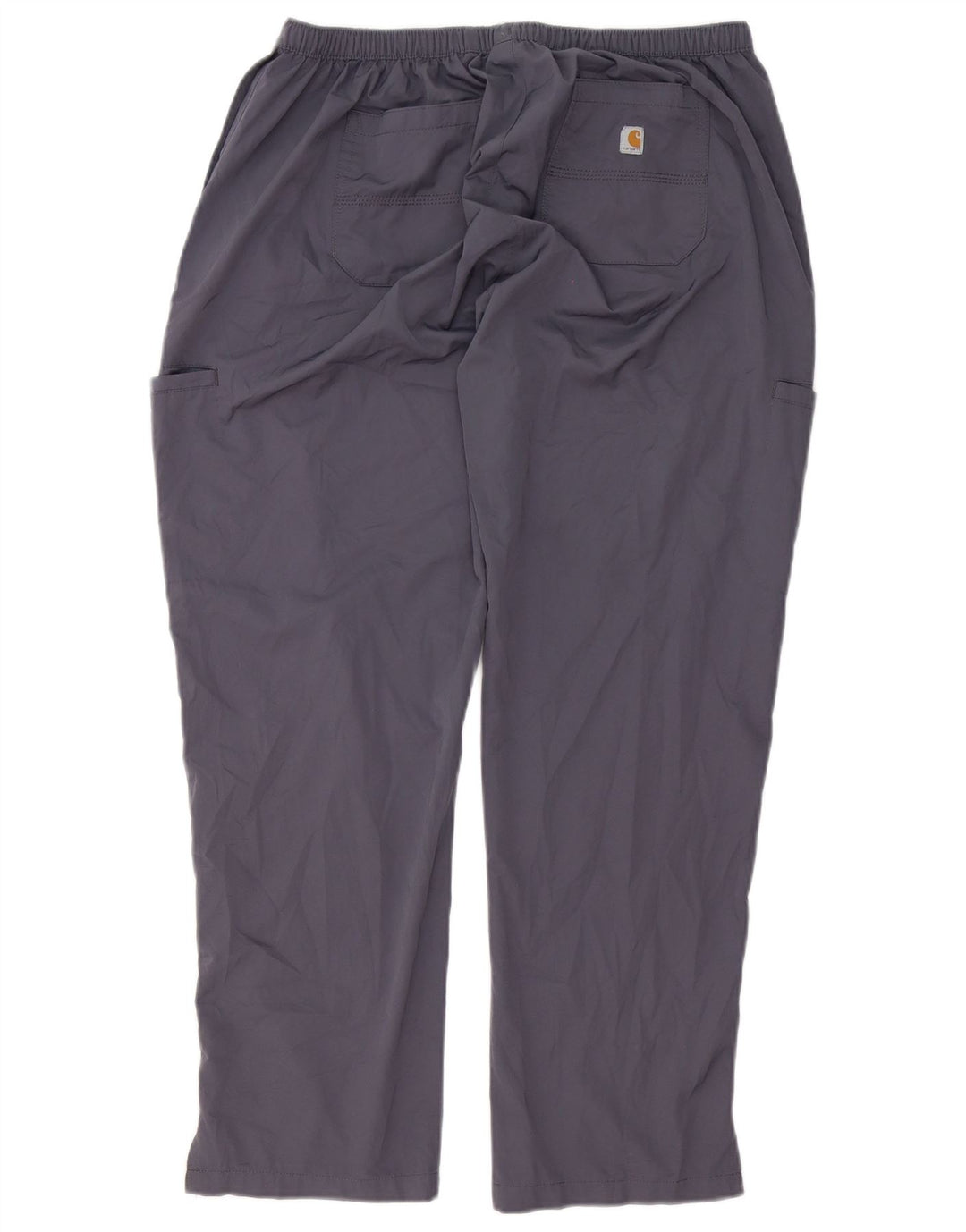Męskie spodnie Carhartt Petite Straight Cargo, duże W34 L28, szary poliester