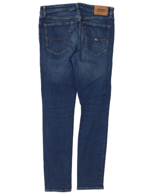 Tommy Hilfiger Męskie Simon Skinny Jeans W32 L32 Niebieska bawełna