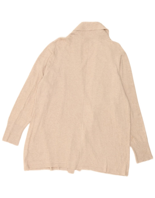 Sweter damski M&Co z odkrytymi ramionami, UK 20 2XL, beżowy, wiskoza