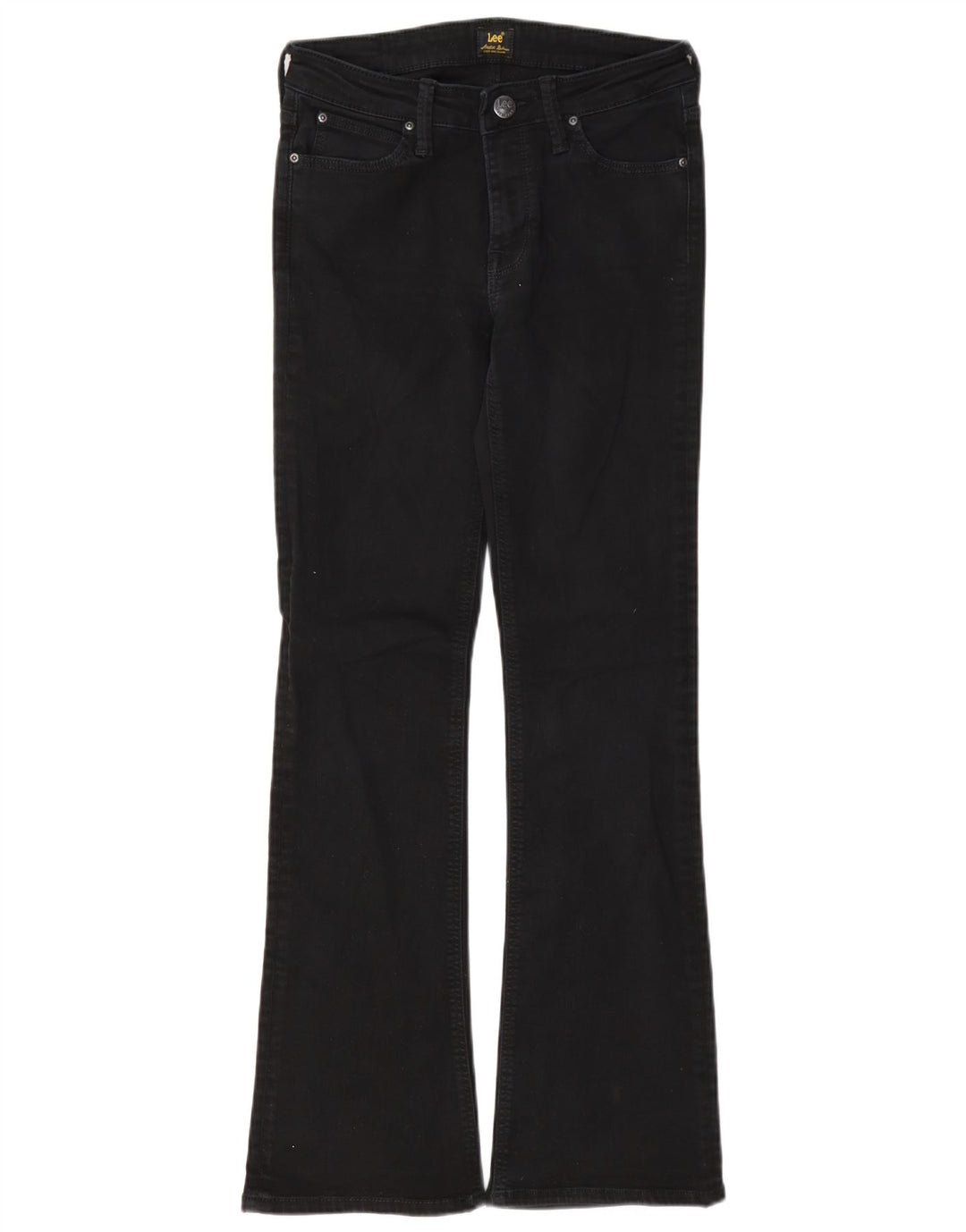 Damskie jeansy Lee Hoxie Bootcut W28 L31, czarne, bawełniane
