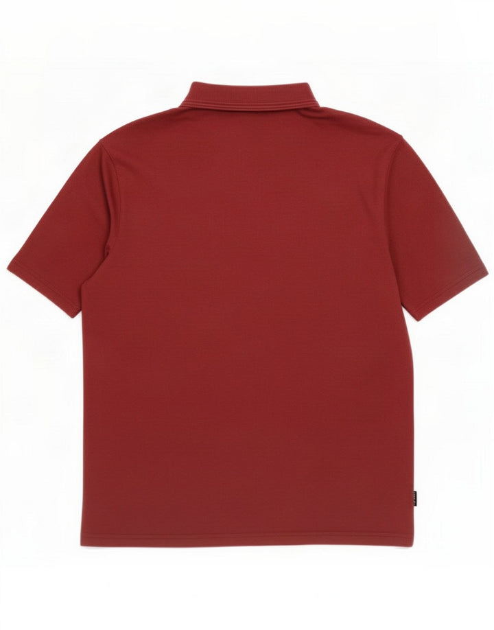 Męska koszulka polo Ted Baker Rozmiar 6 2XL Bordowy poliester