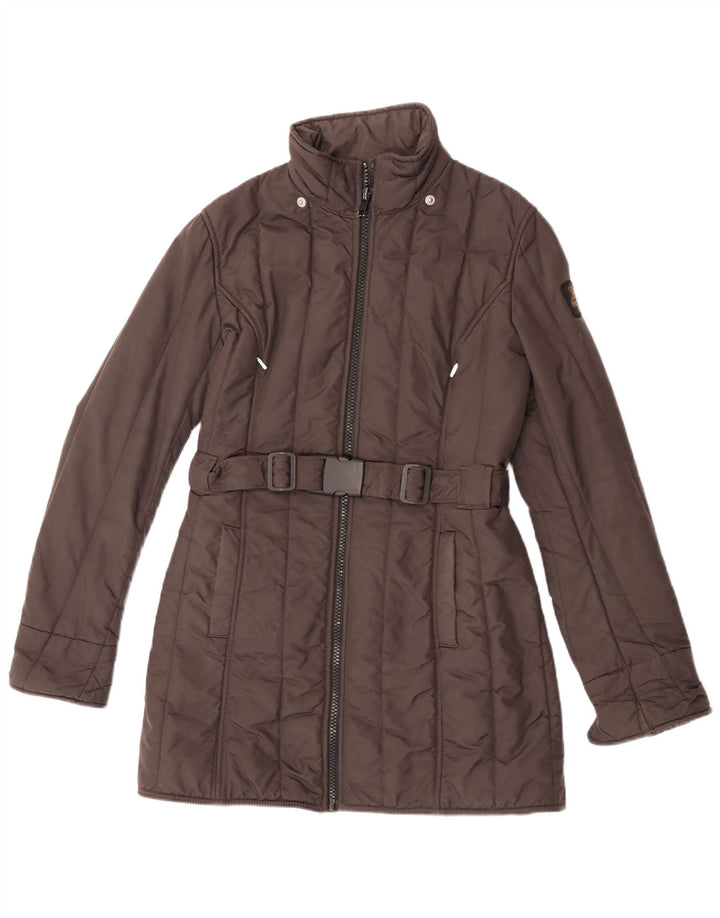 Damski płaszcz wiatrówkowy Refrigiwear Cruz UK 14 Średni brązowy nylon