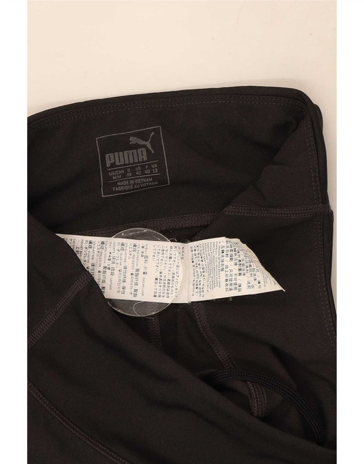 Legginsy damskie Puma UK 12, średni czarny poliester
