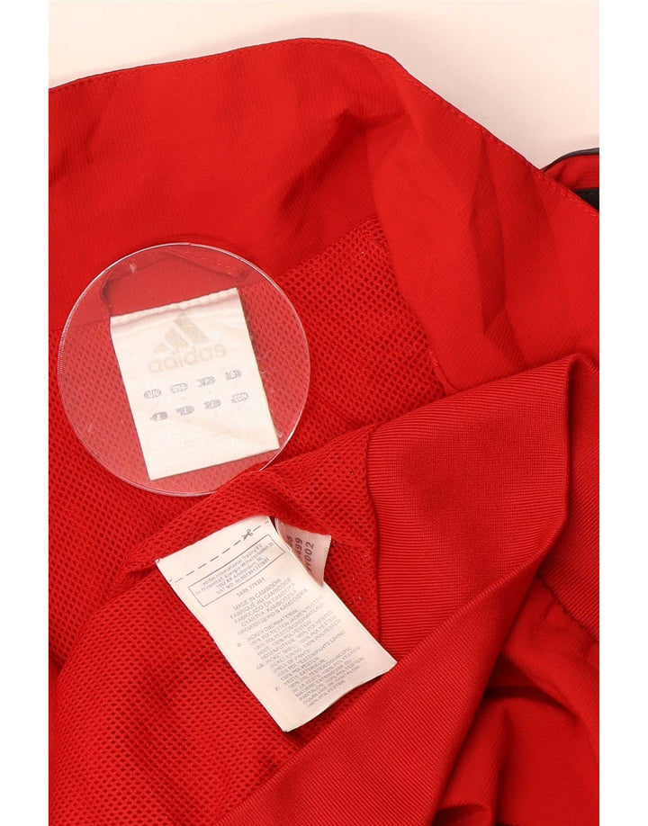Adidas Męska bluza dresowa Top Jacket Medium Red Colorblock Poliester