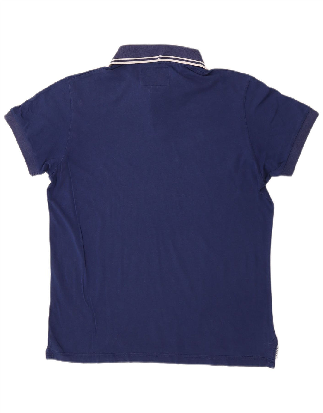 Męska koszulka polo Woolrich, duża, granatowa, bawełniana
