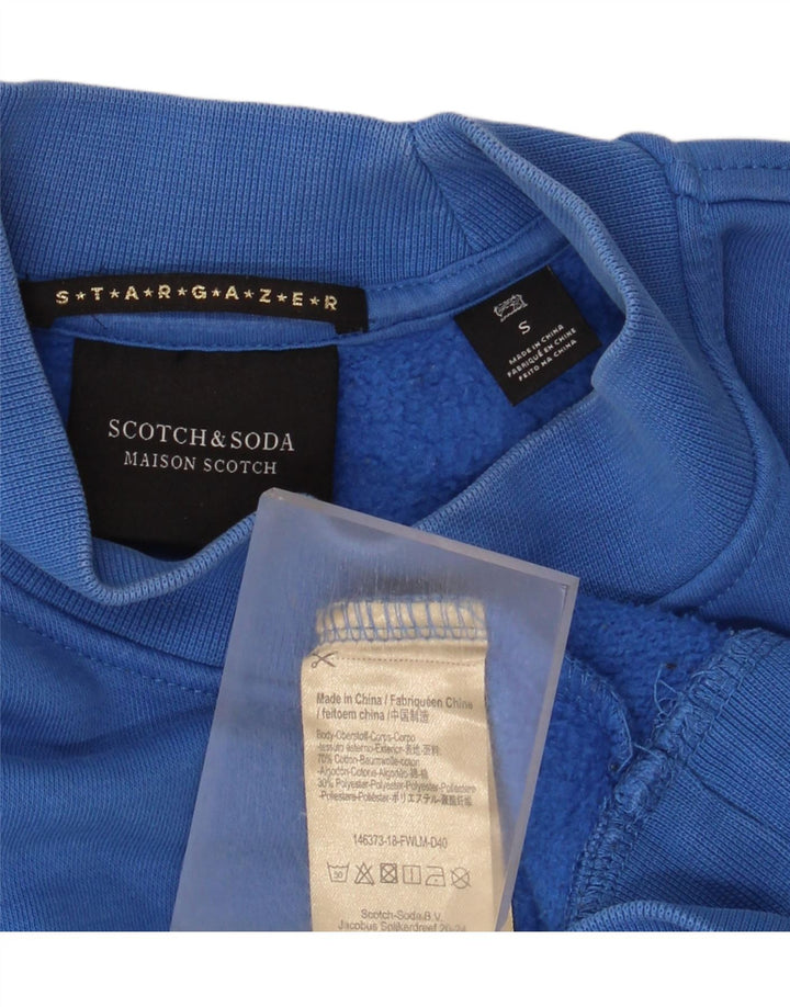 Damska bluza oversize Scotch & Soda Graphic UK 10 Small Blue