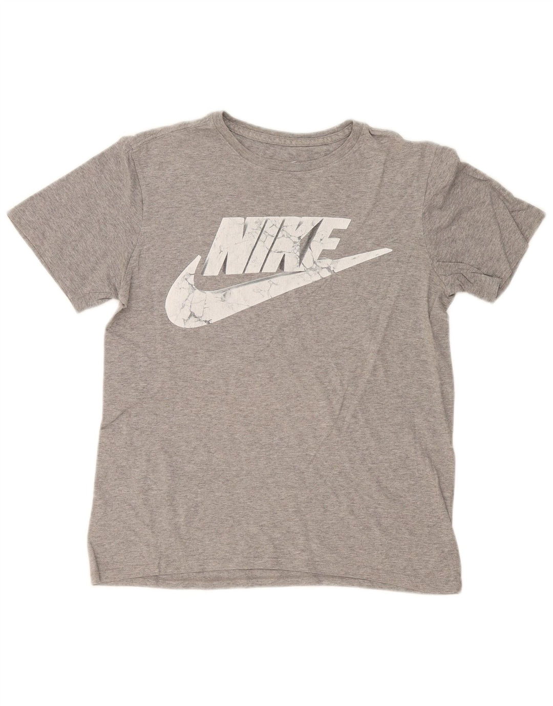 Męski T-shirt Nike Athletic Cut z grafiką, mały, szary nakrapiany