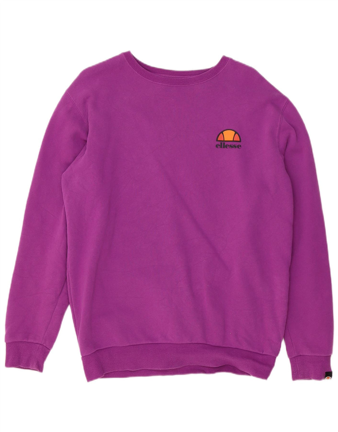 Sweter męski Ellesse, średniofioletowy, bawełniany
