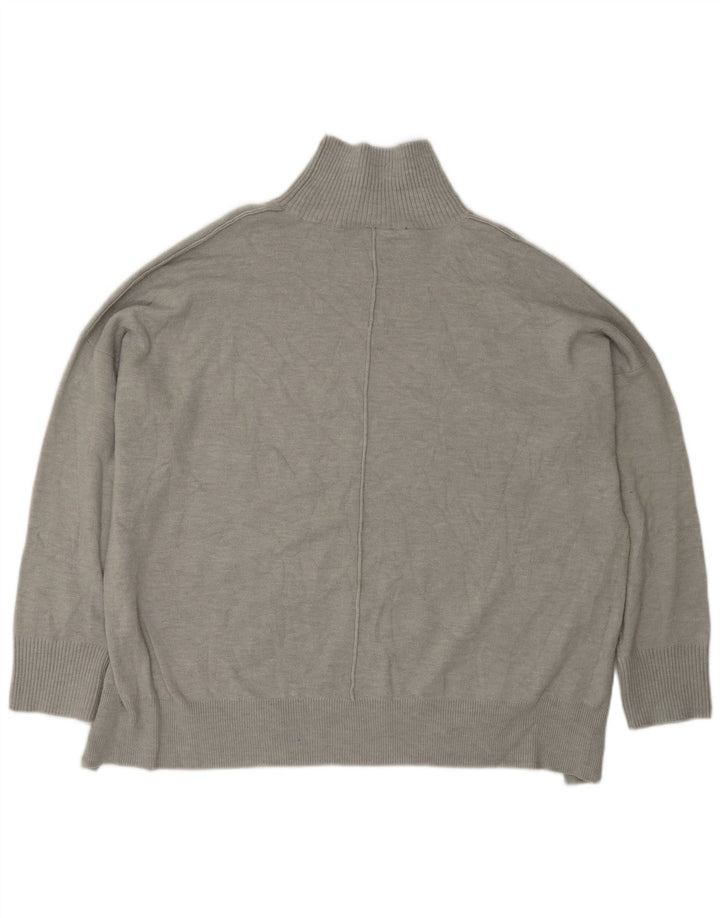 Sweter damski z golfem French Connection UK 14, średni szary
