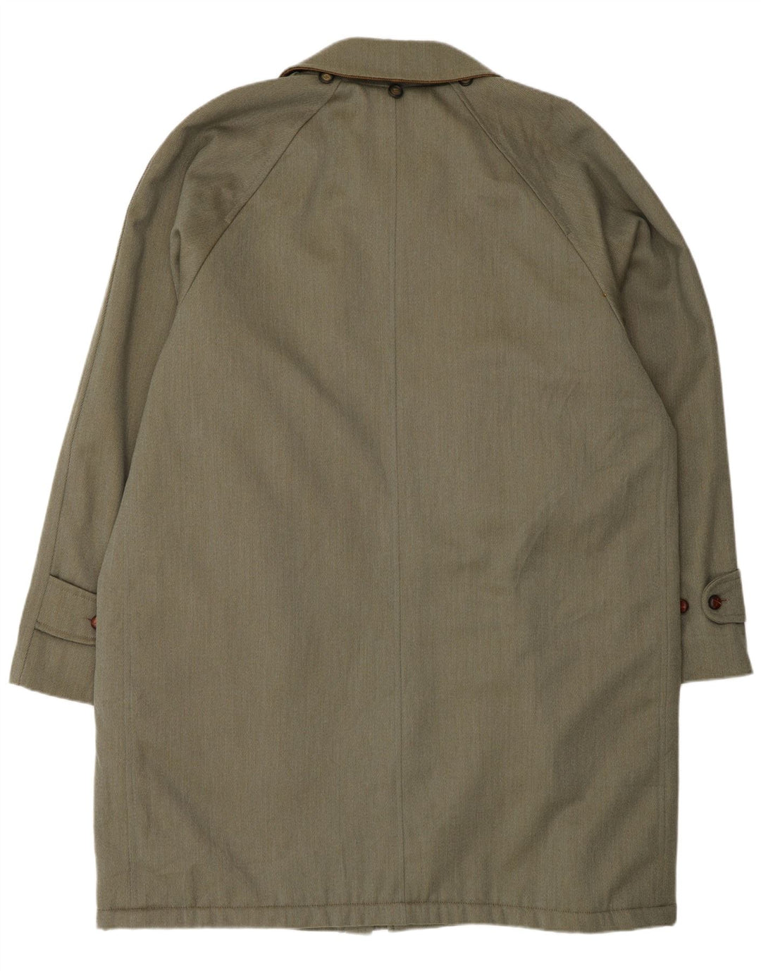 Płaszcz męski Vintage EU 58 4XL Zielona wełna