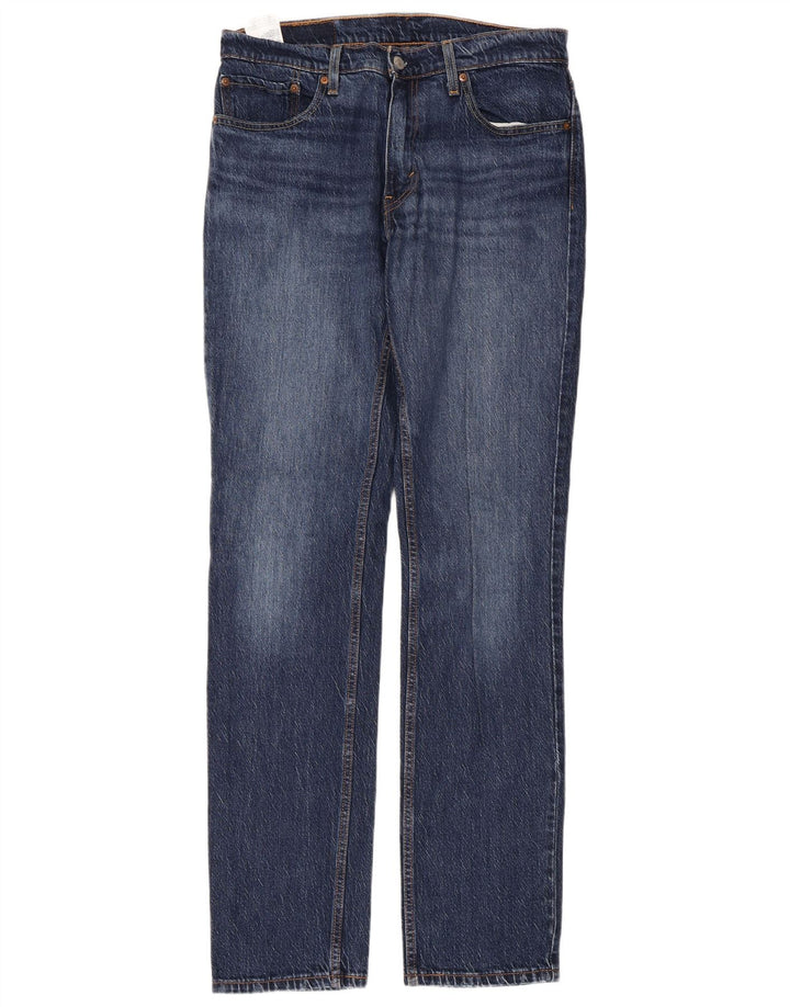 Męskie jeansy LEVI'S 511 Slim W32 L34 Niebieska bawełna