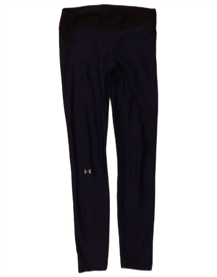 Legginsy damskie UNDER ARMOUR UK 10, małe, granatowe