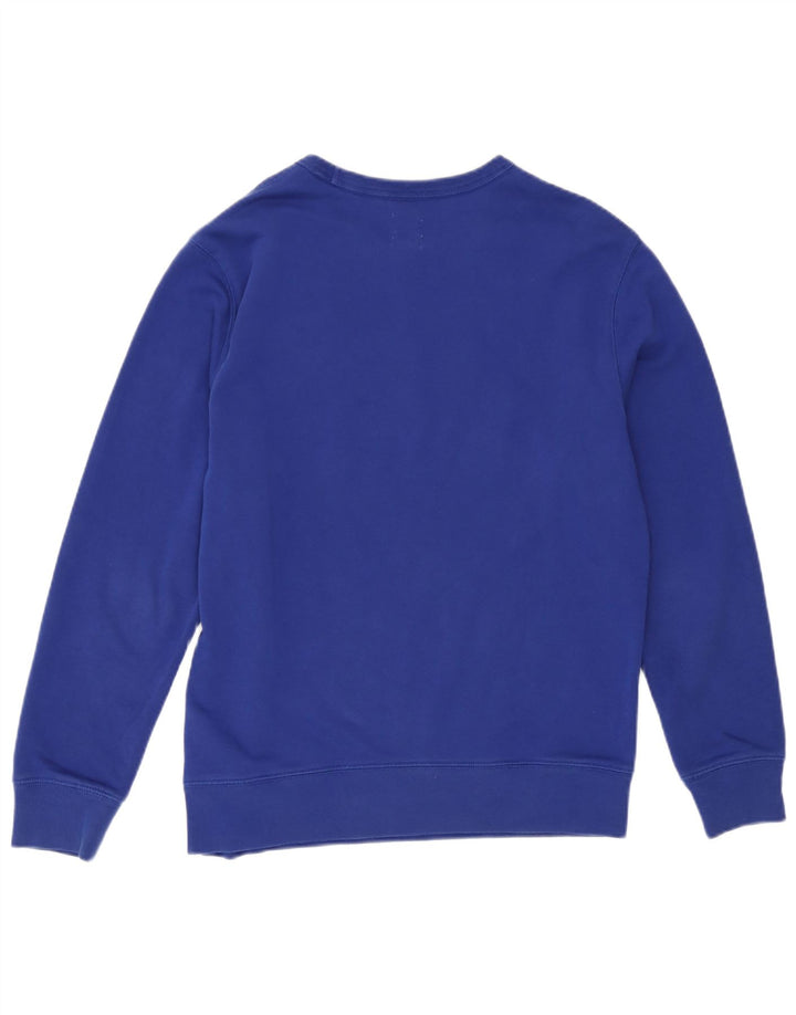 Damska bluza z grafiką Gap, UK 10, mała, niebieska, bawełniana