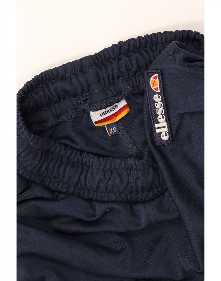 Damskie spodnie dresowe ELLESSE UK 6 XS, granatowe, poliestrowe