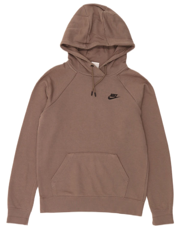 Damska bluza z kapturem oversize Nike UK 6 XS, szara bawełna
