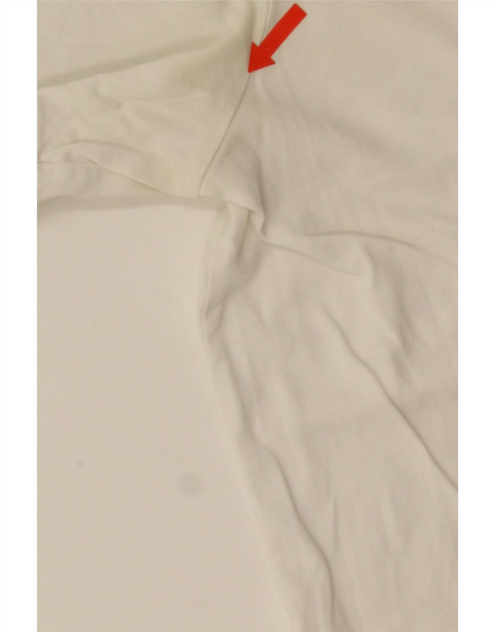 T-shirt męski Puma, duży, biały, bawełniany