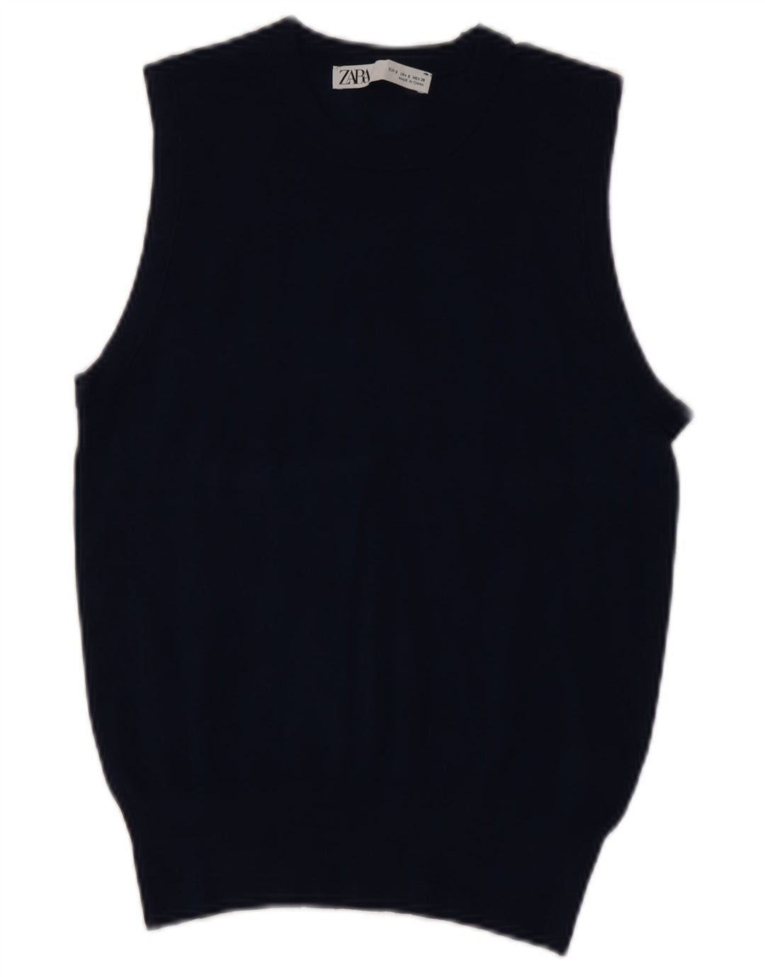 Tank top damski Zara UK 10, mały, granatowy