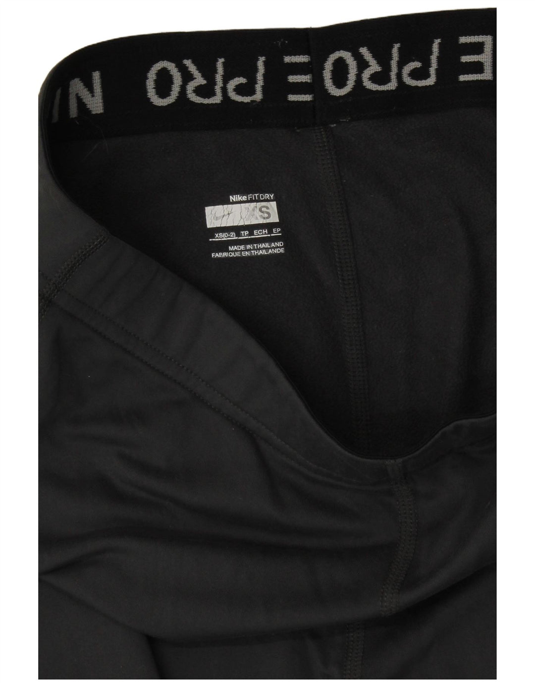 Damskie legginsy NIKE Fit Dry US 0/2 XS, szary poliester