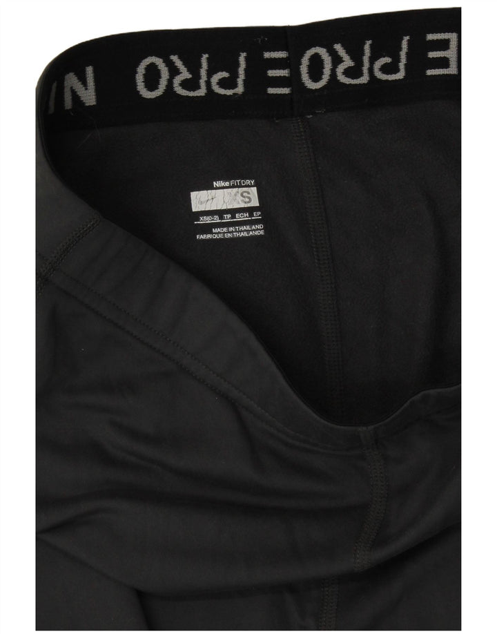 Damskie legginsy NIKE Fit Dry US 0/2 XS, szary poliester