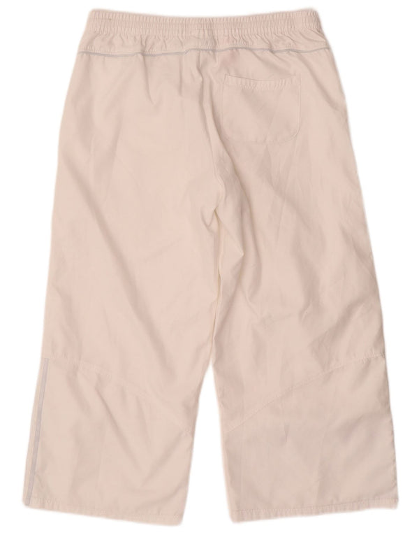 Spodnie dresowe ADIDAS Capri chłopięce 13-14 lat, białe