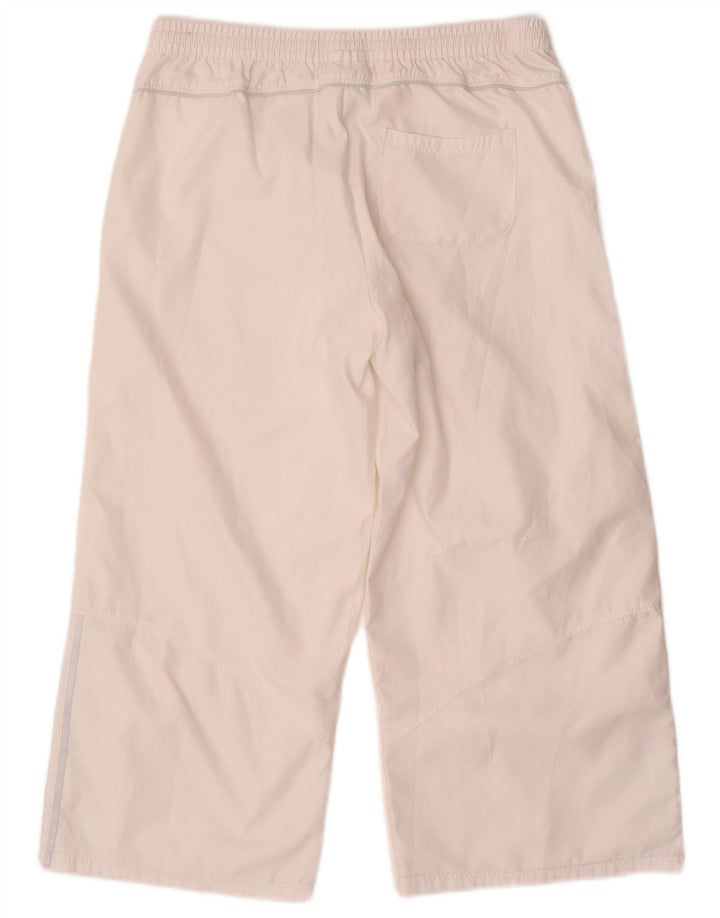 Spodnie dresowe ADIDAS Capri chłopięce 13-14 lat, białe
