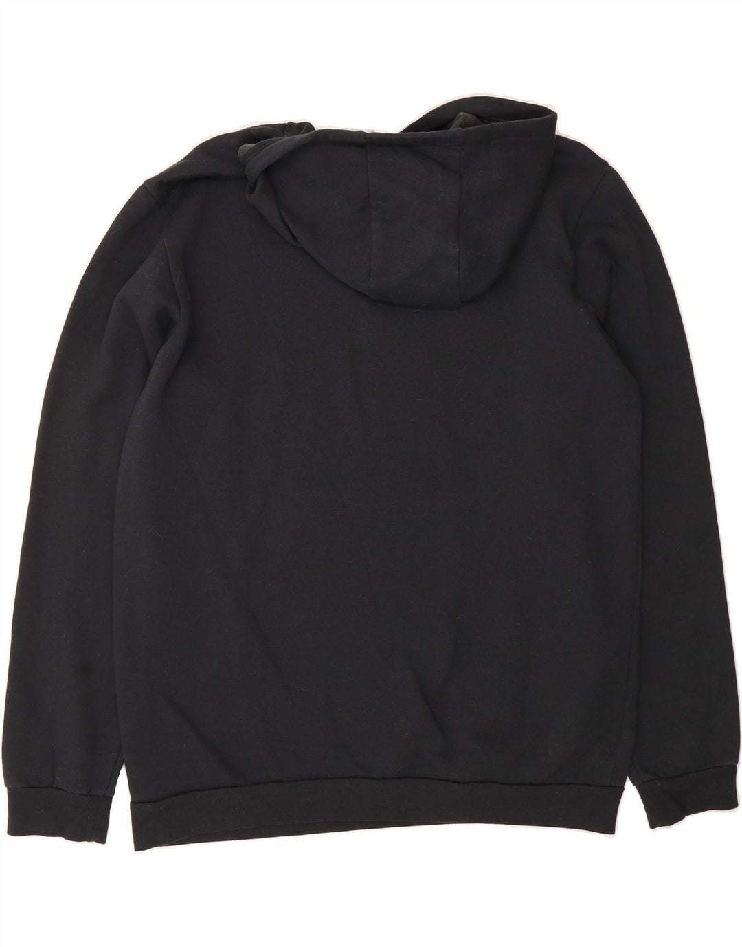 ADIDAS Mens Hoodie Jumper Large Black Cotton Vintage Adidas and Second-Hand Adidas from Messina Hembry 