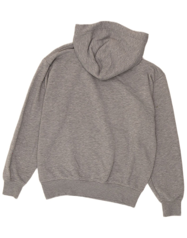 Męski sweter z kapturem Zara, średnioszary, nakrapiany