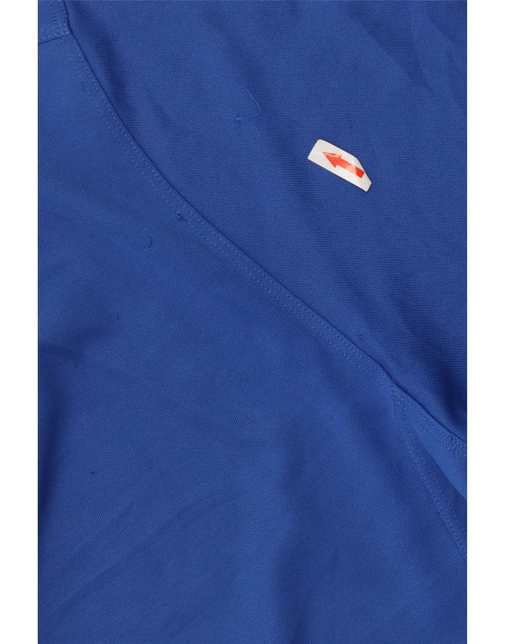 Męska koszulka polo Nike Dri Fit, duża niebieska, poliestrowa