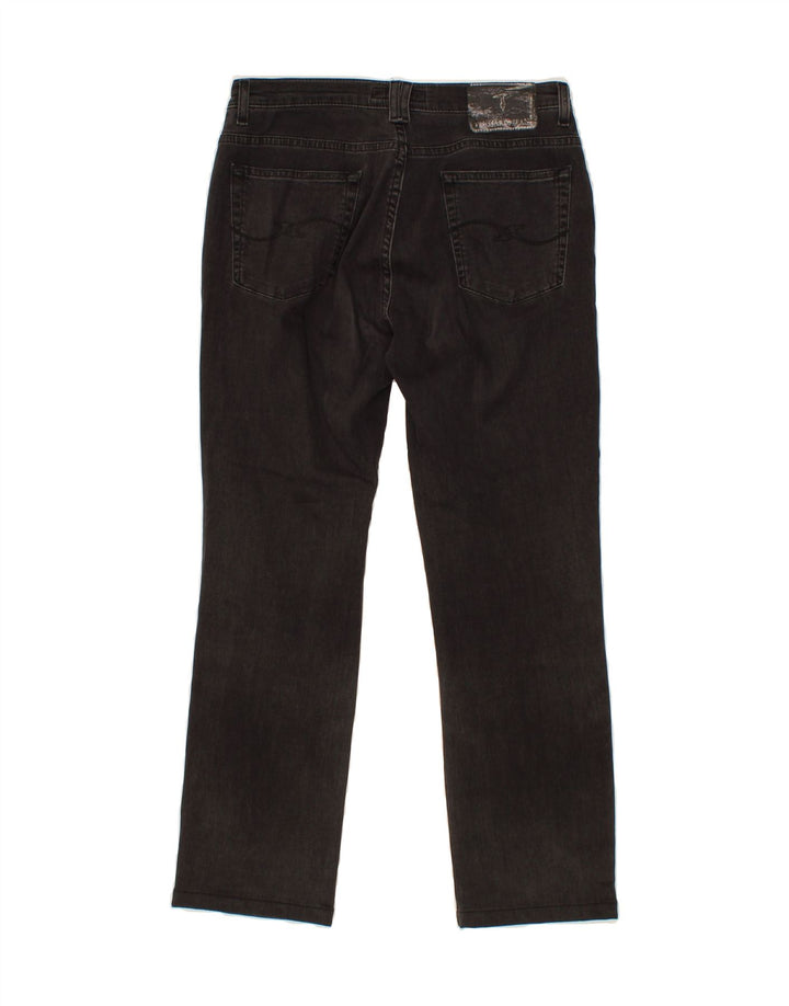 TRUSSARDI Womens Straight Jeans W28 L26 Black Vintage Trussardi and Second-Hand Trussardi from Messina Hembry 