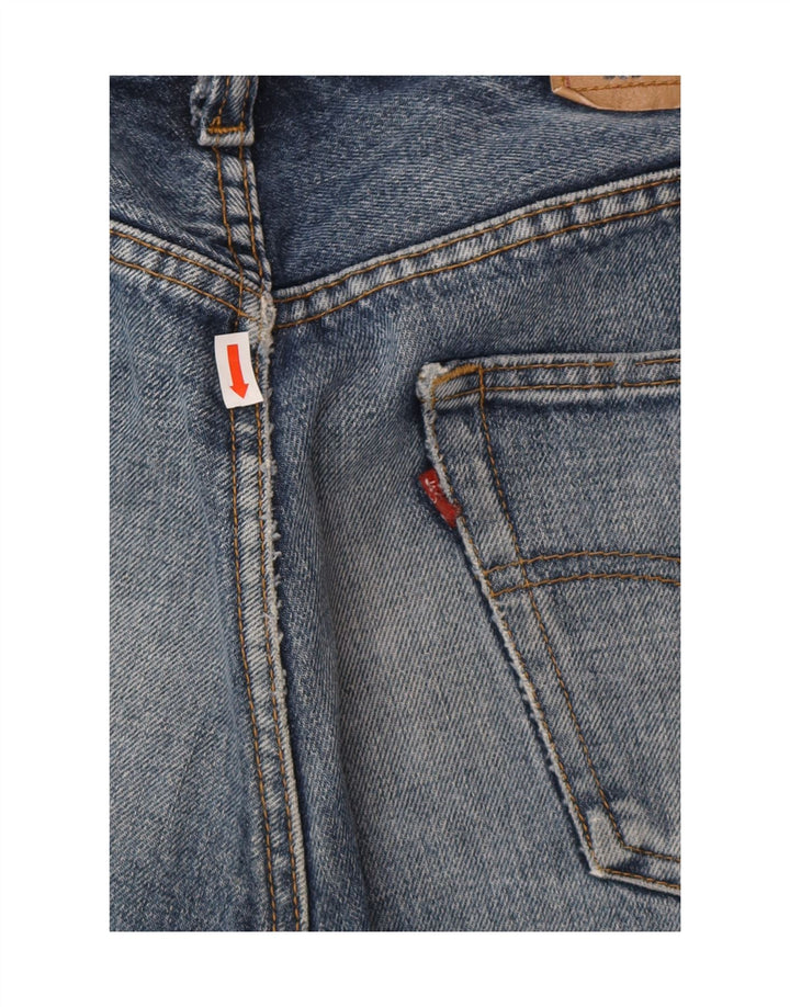 Męskie spodenki jeansowe LEVI'S 501 W34, duże, niebieskie, bawełniane