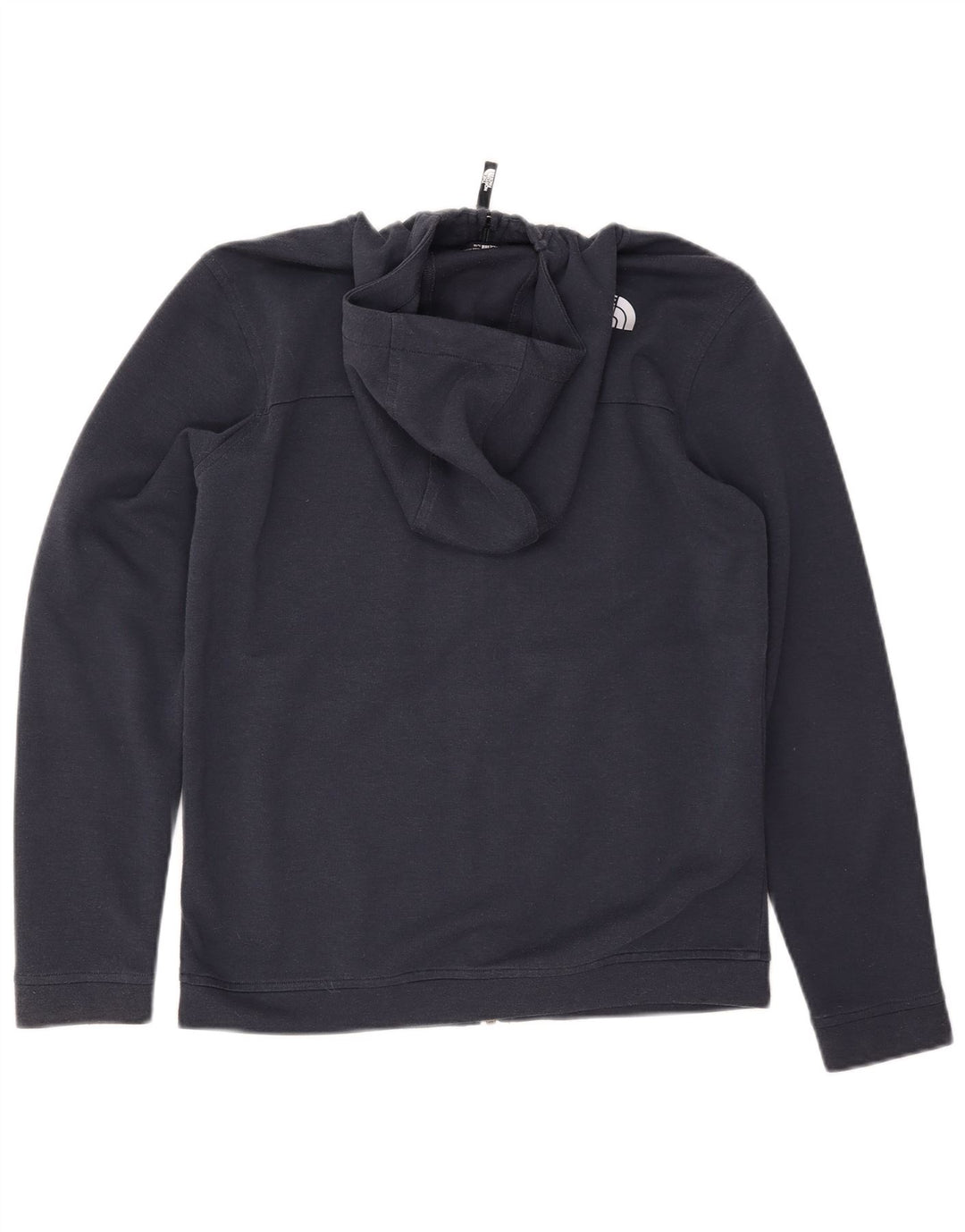 THE NORTH FACE Chłopięcy sweter z kapturem i zamkiem 13-14 lat XL Granatowy Poliester