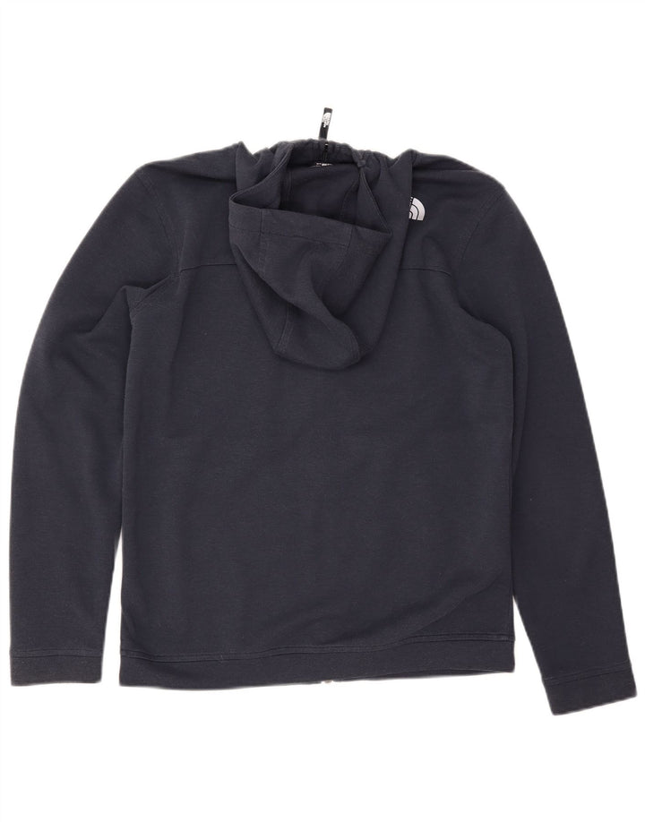 THE NORTH FACE Chłopięcy sweter z kapturem i zamkiem 13-14 lat XL Granatowy Poliester