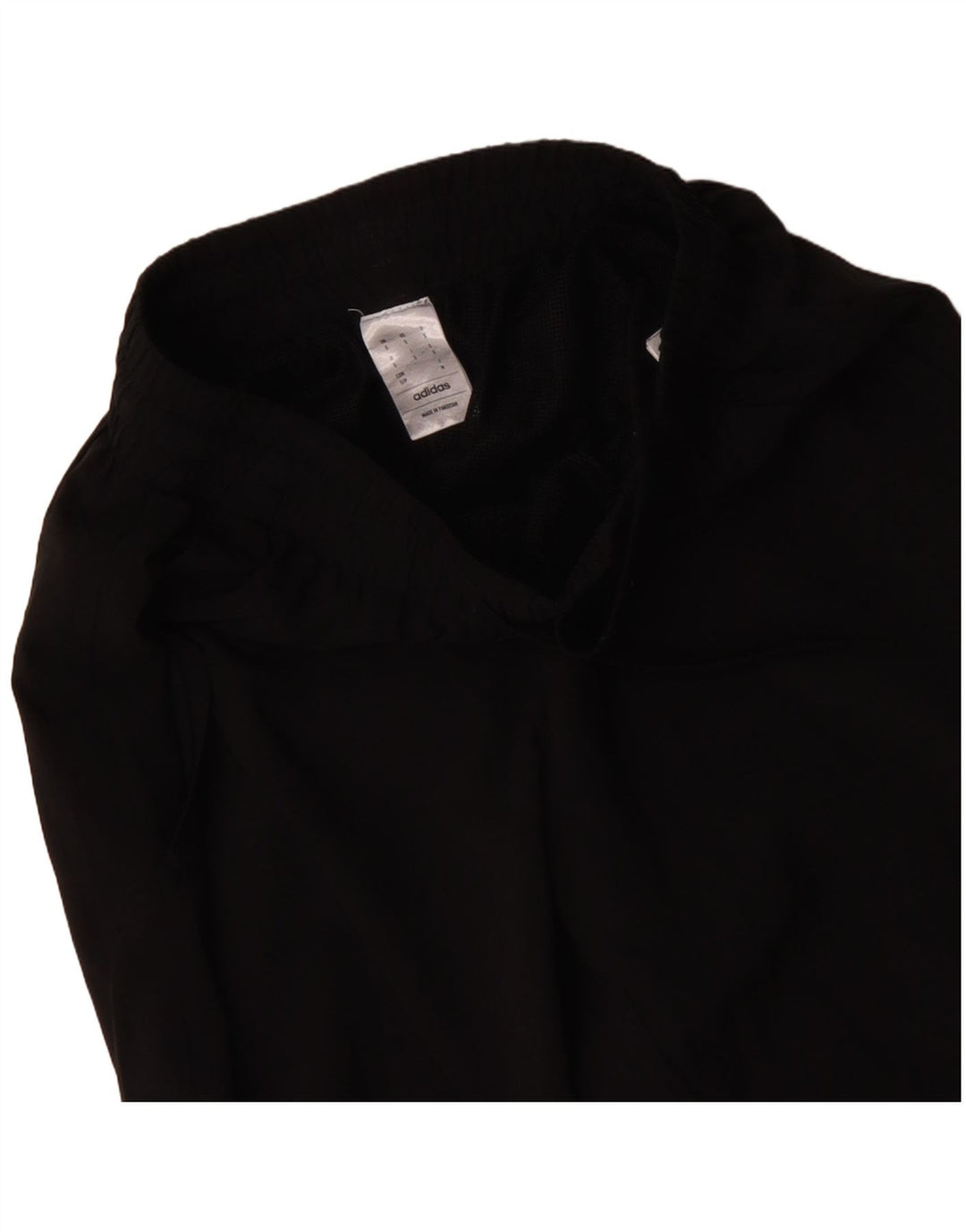 Męskie spodnie dresowe ADIDAS, małe, czarne, poliestrowe