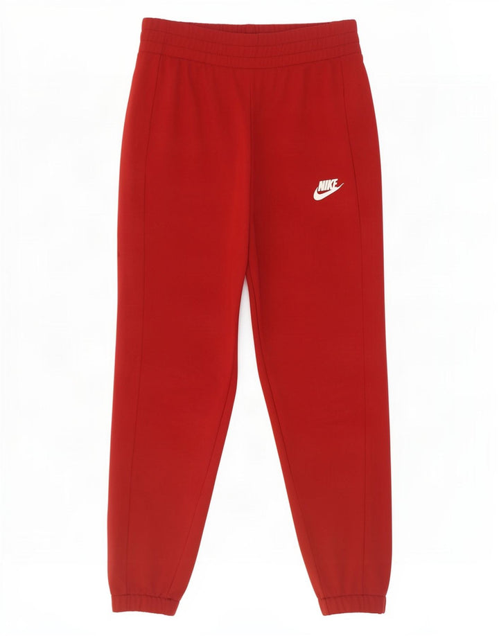 Spodnie chłopięce Nike Dresowe Joggery 10-11 lat, średni czerwony poliester