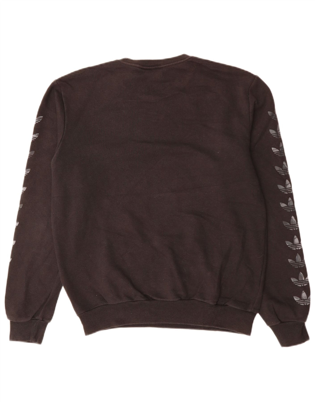 Męska bluza z grafiką ADIDAS, sweter XS, czarna, bawełniana