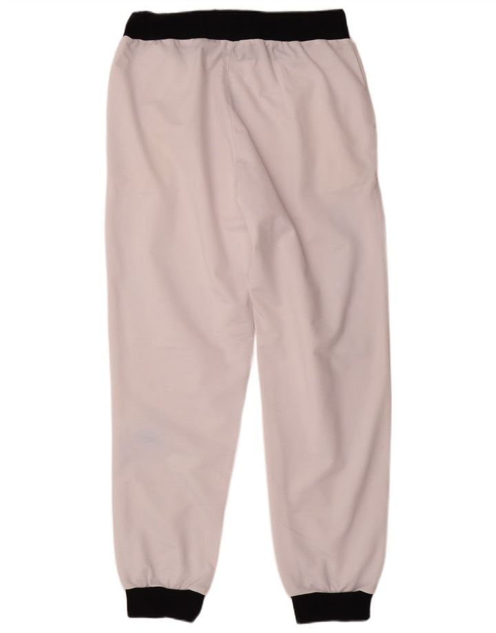Męskie spodnie dresowe Errea Graphic Joggers w kolorze średniej bieli