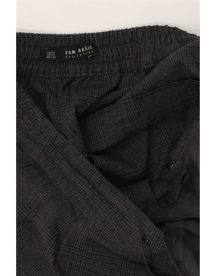 Damskie zwężane spodnie chino Zara, średnie W28 L27, szare