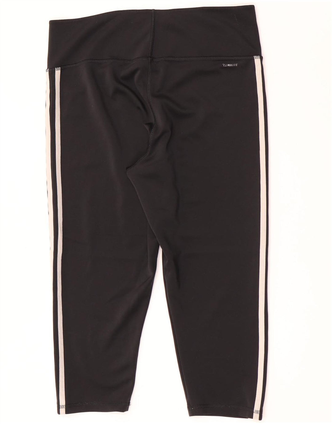 Damskie legginsy Adidas Climalite Capri UK 16/18, duże, czarne, poliestrowe