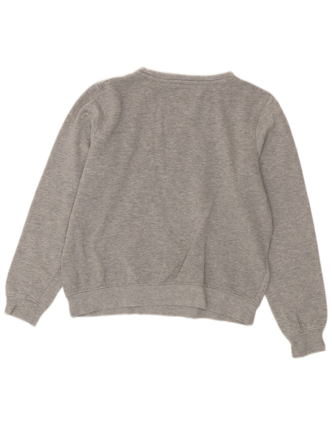 Damska bluza Kappa z grafiką oversize, UK 10, mała, szara bawełna