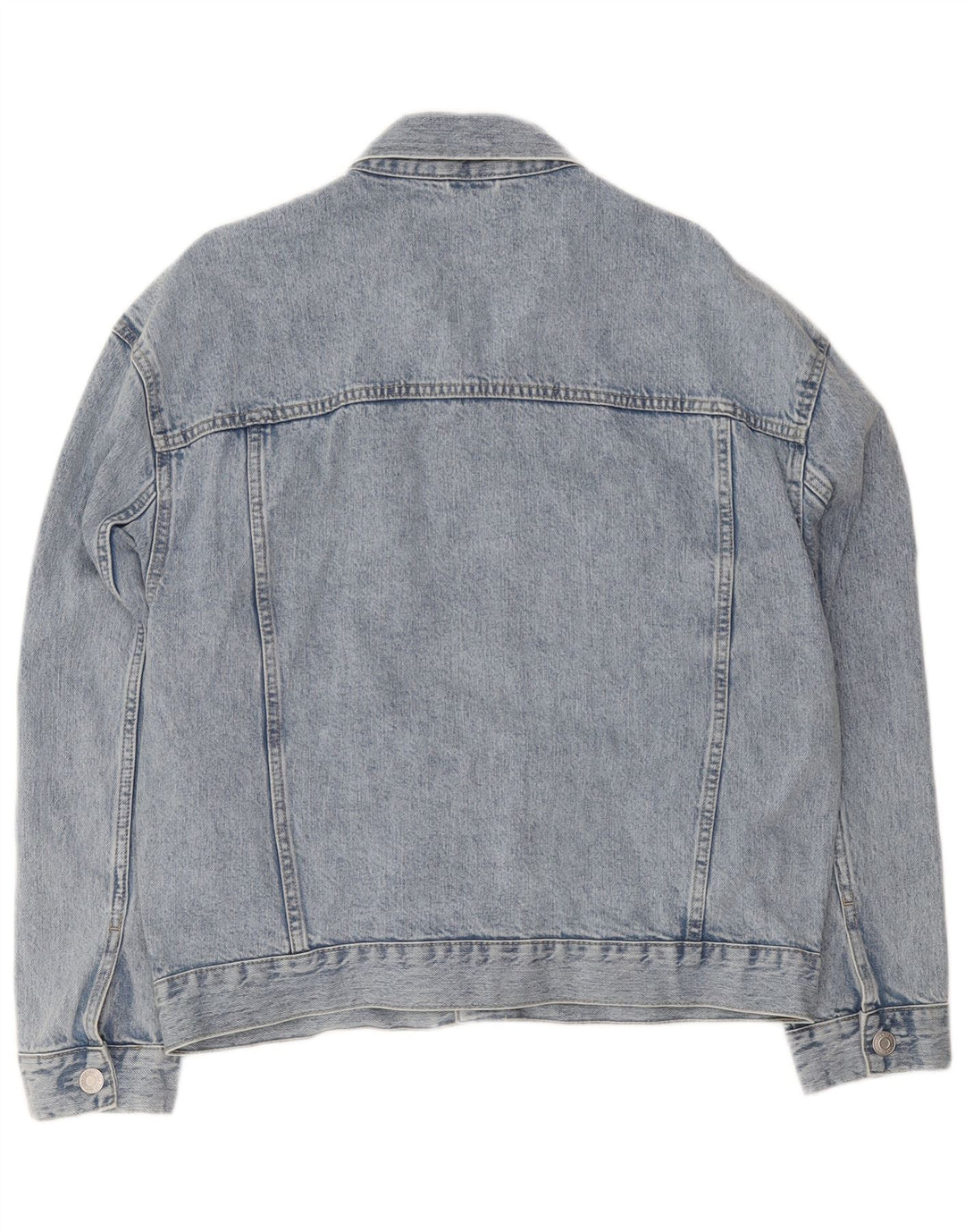 Męska kurtka dżinsowa oversize C&A UK 40, duża, niebieska, bawełniana