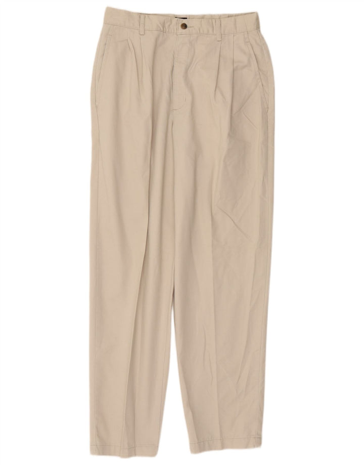 Spodnie damskie Dockers Pegged Chino Medium W30 L30 Beżowa bawełna