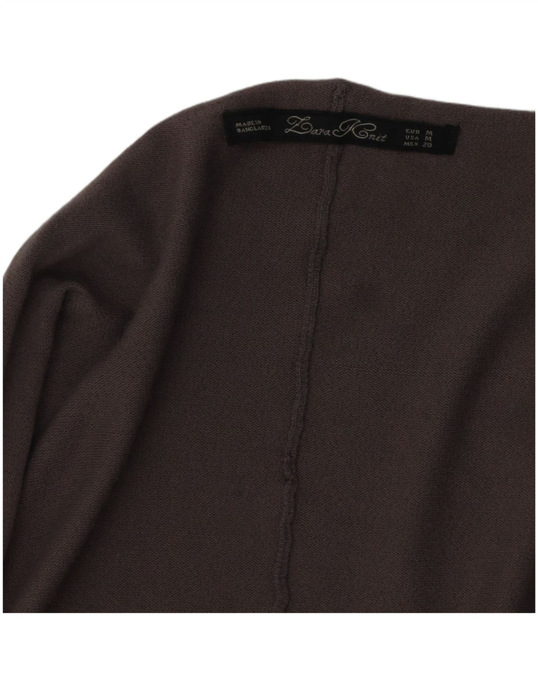 Sweter damski Zara z otwartym kardiganem UK 14, średni szary