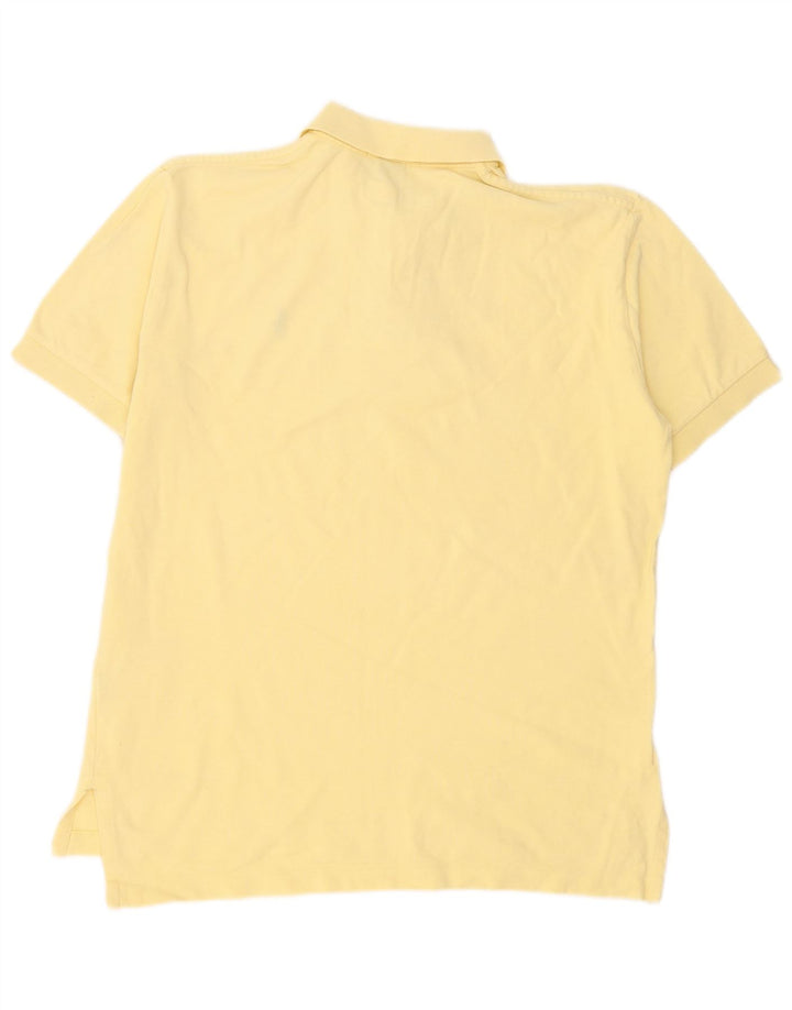 Koszula męska Polo Ralph Lauren, średnia żółta bawełna