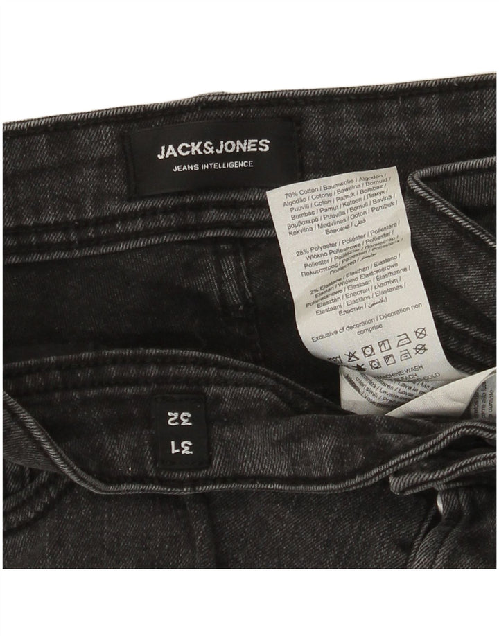 Męskie jeansy typu slim Jack & Jones W31 L32 Szara bawełna