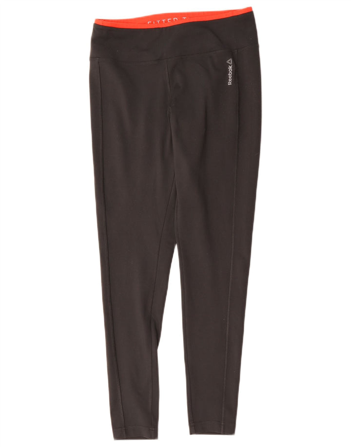 Legginsy damskie Reebok UK 12/14 Średni szary poliester