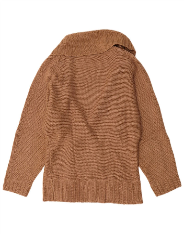 Sweter damski Zara UK 14, średni brąz