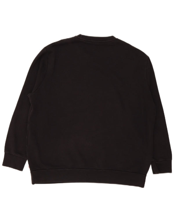 Męski sweter Levi's Graphic Standard Fit XL, czarny, bawełniany