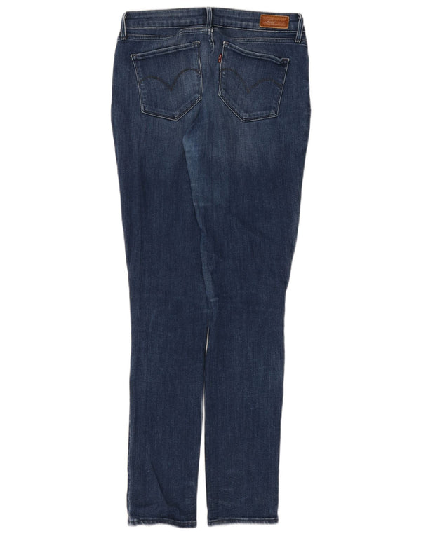 Damskie jeansy Levi's Bold Curve Skinny W29 L34 Niebieska bawełna