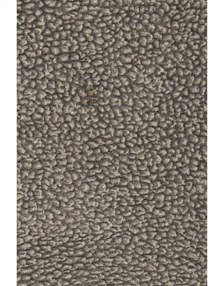 Męski sweter polarowy Weird Fish z zamkiem błyskawicznym, mały, szary poliester