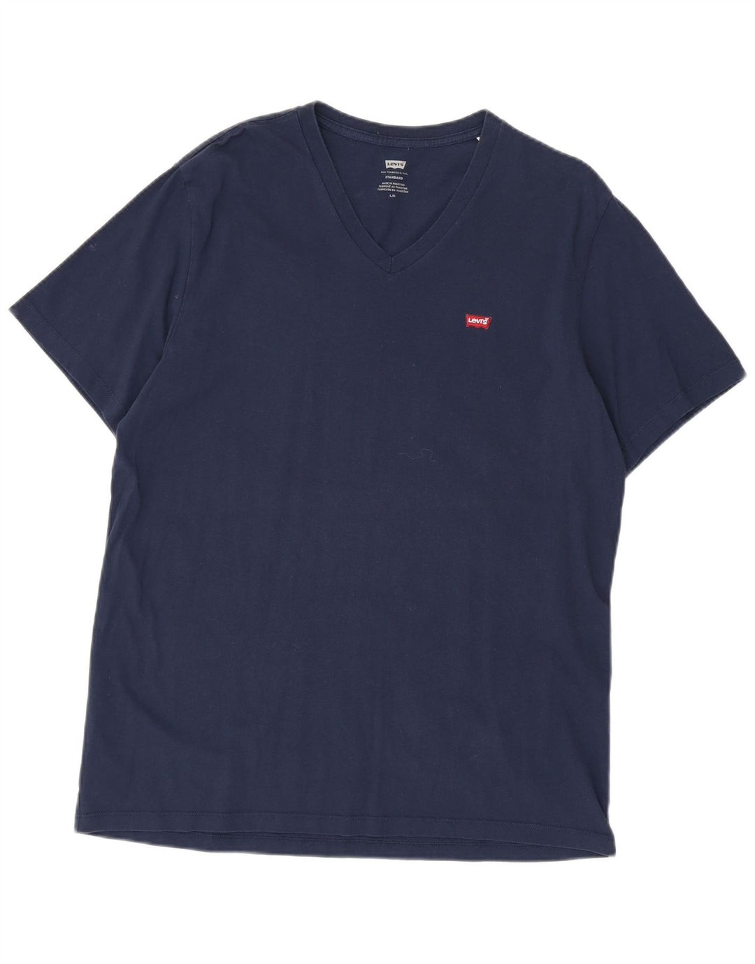Męski standardowy T-shirt Levi's, duży, granatowy